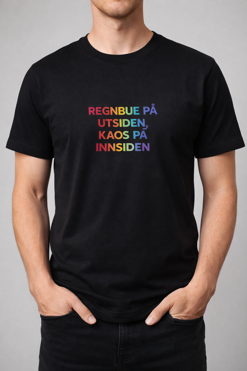 Regnbue på innsiden, kaos på utsiden