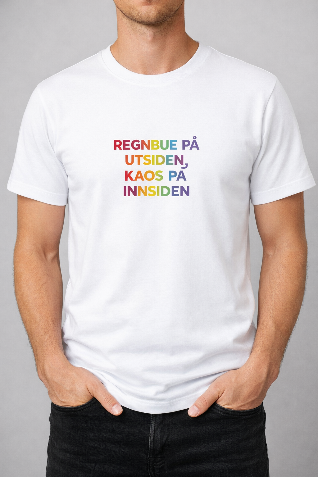 Regnbue på innsiden, kaos på utsiden