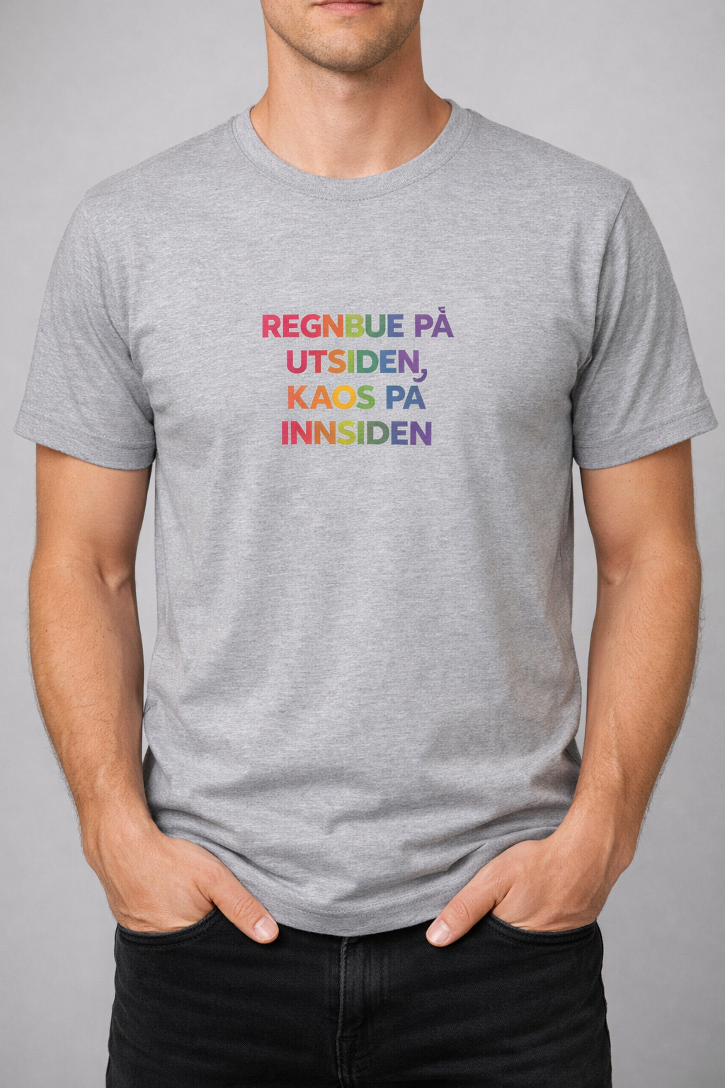 Regnbue på innsiden, kaos på utsiden